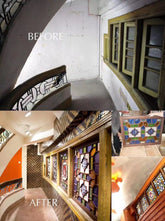 before & after renovation of GOELIA 225